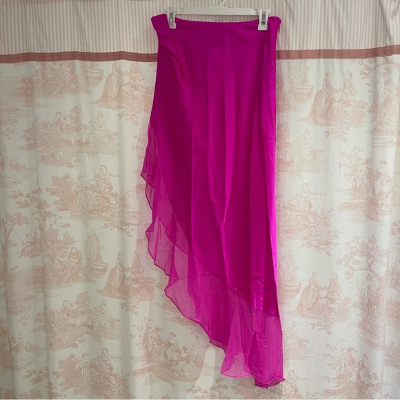 retrofete asymmetric maxi skirt - Picture 3 of 4